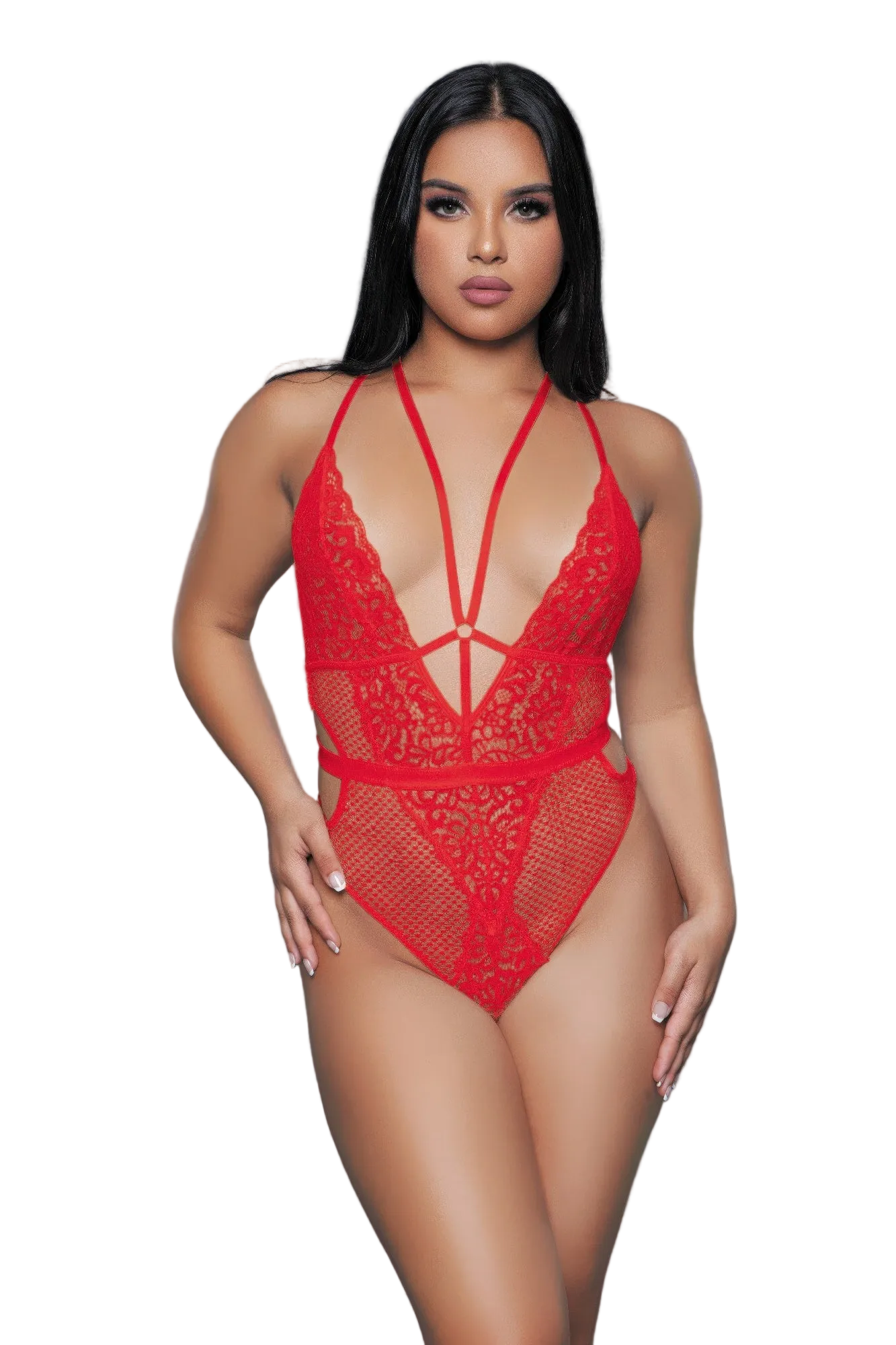 Elise Bodysuit Red