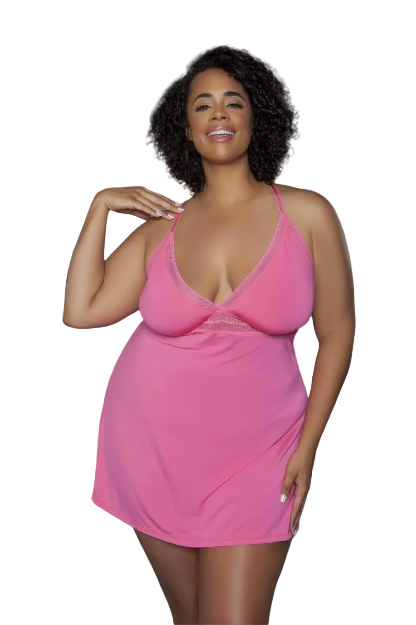 Hailee Slip Pink
