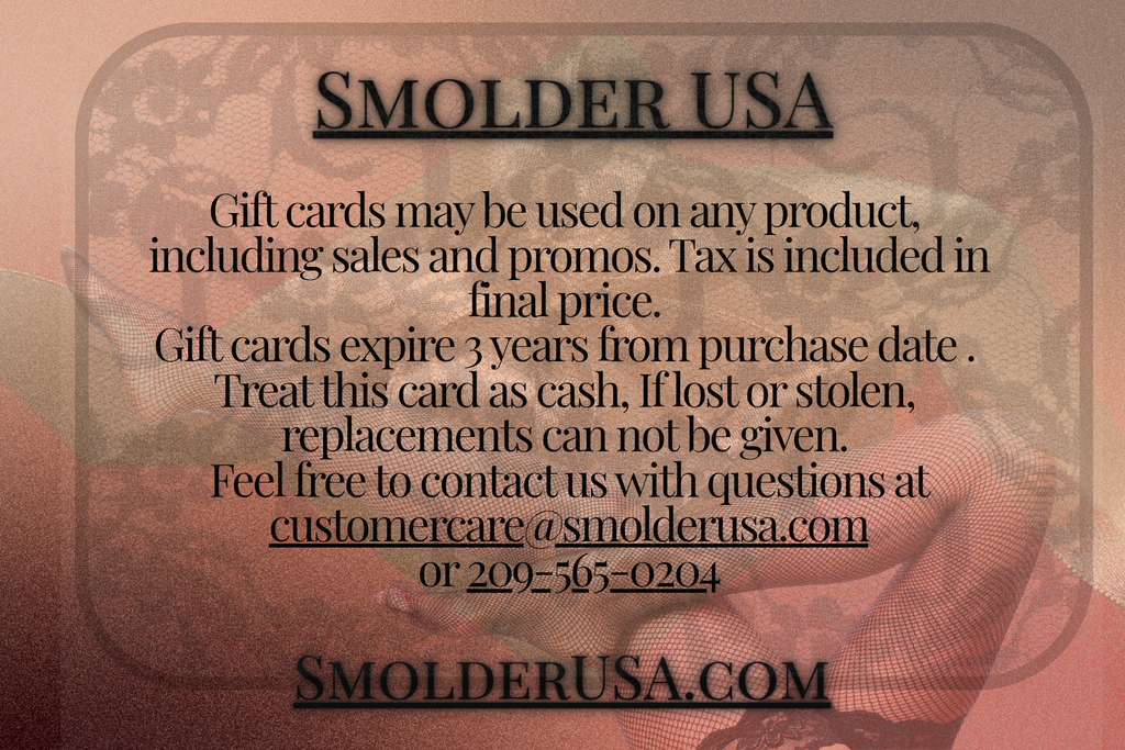 Smolder USA Gift Card